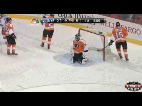 Rick Nash gets his 300th goal vs Philadelphia Flyers 3/26/2013