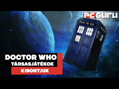 TARDIS az asztalon ► Doctor Who-társasjátékok - Kibontjuk - PC Guru Magazin