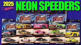 Opening Hot Wheels NEON SPEEDERS | New For 2025!!