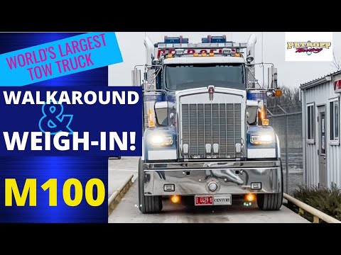 M100 Walkaround & Weighing the World's Largest Tow Truck