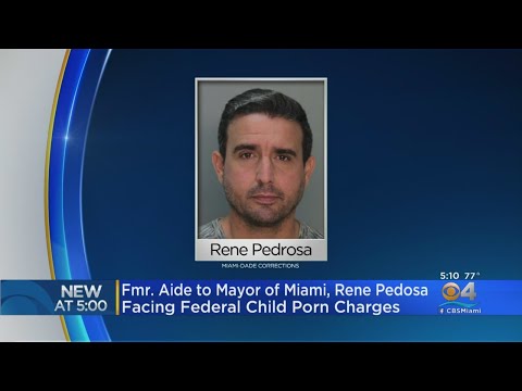 Former Miami Mayor's Aide Rene Pedrosa Facing Federal Child Porn Charges