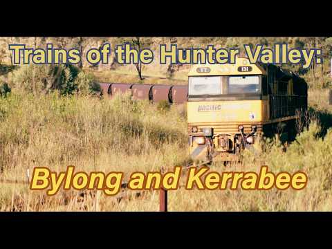 Trains of the Hunter Valley: Bylong and Kerrabee - Coal Train Action