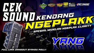 Download lagu CEK SOUND DANGDUT YANG versi KENDANG NGEPLAK🔊AUDIO FULL CLARITY SOUND SYSTEM🎶 mp3 Download lagu CEK SOUND DANGDUT YANG versi KENDANG NGEPLAK🔊AUDIO FULL CLARITY SOUND SYSTEM🎶 mp3