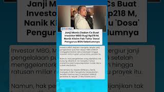 Janji Manis Kelola Dapur MBG Bikin Investor Rugi Rp218 Miliar, Nanik Deyang Mengaku Tak Tahu