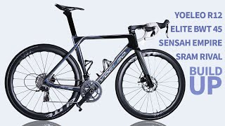 요엘리오 R12 -YOELEO R12 / Elitewheels BWT 첫라이딩!  $1,200 프레임, $800 카본휠 조합! 난 더 빨라질 수 있을까?