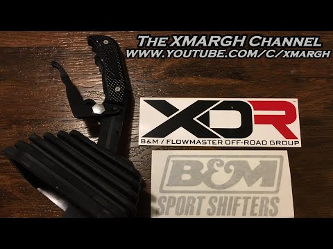 Gated Shifter Review & Install In A RZR XP 1000! XDR Off-Road B&M Magnum Grip