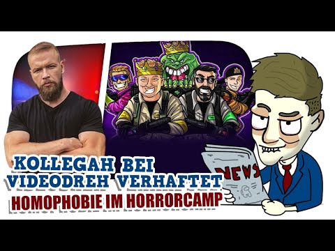 Bausa im Horrorcamp HOMOPHOB?! / POLIZEIEINSATZ bei KOLLEGAHs Videodreh! - Cake News #81