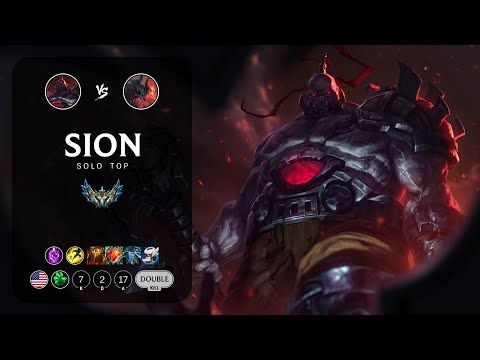 Sion Top vs Aatrox - NA Challenger Patch 13.16