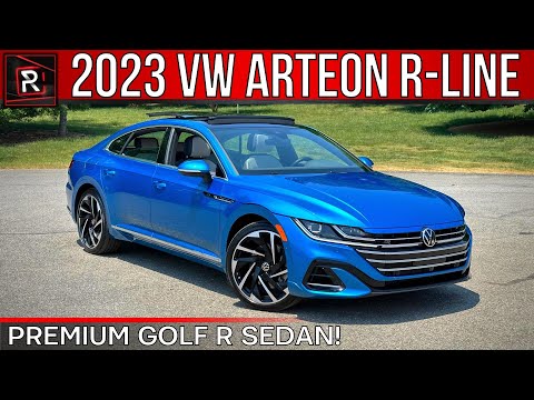 The 2023 Volkswagen Arteon SEL R-Line Is An Upscale Audi Sedan At Discount Prices