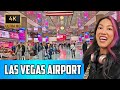 Las Vegas International Airport Walking Tour 2025 Harry Reid Edition