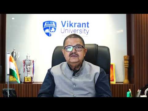 "Vidhi Samvad - A Session with Students" at Vikrant University, Gwalior.