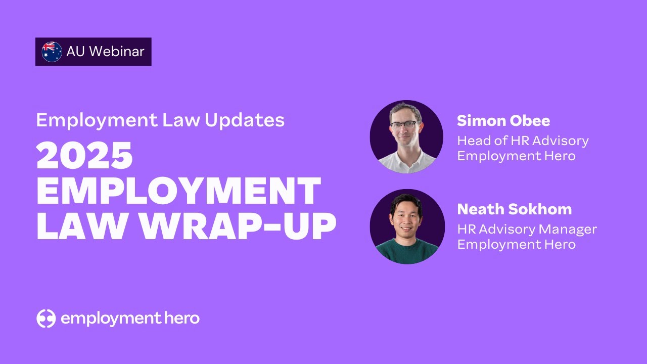 Employment Law Wrap-Up: Key Changes from 2025 & How to Prepare for 2026