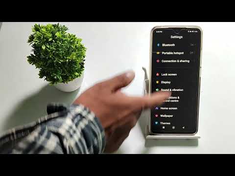 how to disable eye comfort mode in redmi 9A