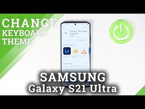How to Customize Keyboard Theme in Samsung Galaxy S21 Ultra – Add Picture as Keyboard Background
