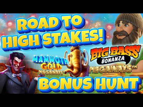 Road To HIGH STAKES BONUS HUNT l €3 Stakes!