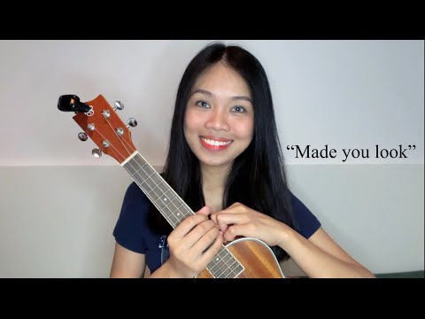 Made you look - Meghan Trainor | Ukulele tutorial by Roma MG