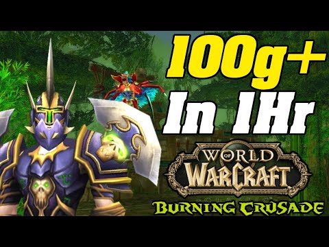 100g+ in 1Hr! TBC Pre Patch Anniversary! WoW Classic