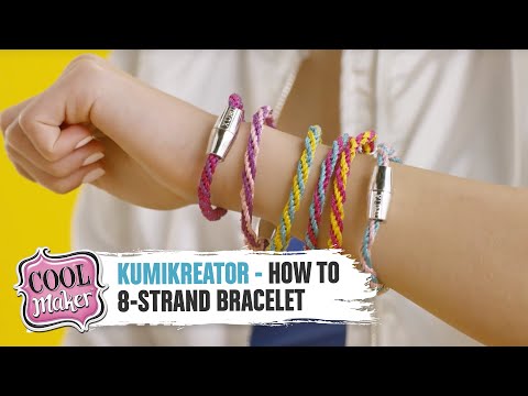 Крутой производитель | КумиКреатор | Как сделать браслет из 8 нитей