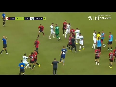 ATHLETICO 1X1 CORITIBA | GOALS AND CONFUSION BETWEEN PLAYERS | 7TH ROUND OF THE PARANAENSE | 02/0...