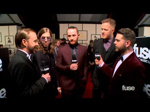 Imagine Dragons on Performing with Kendrick Lamar - GRAMMY Red Carpet