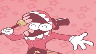 Cover art for the one who's running the shop but every time a word repeats  it loops