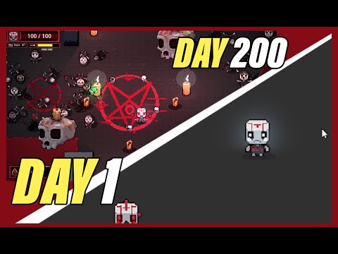 Day 1 vs Day 200: My Pixel Art Game’s Insane Progress