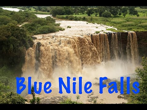 The impressive Blue Nile Falls - Lake Ta