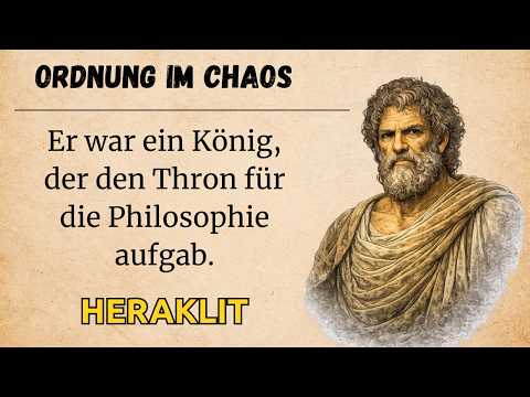 Man steigt nie zweimal in denselben Fluss Heraklits Paradox