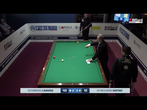 Lavarda Fabrizio VS Matino Riccardo - 20° Campionato Italiano Firenze