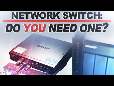 Šakotuvas QNAP QSW-2104-2S tinklo jungiklis Nevaldomas 2.5G Ethernet Juodas video