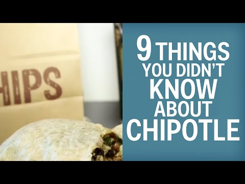 9 Things You Didn't Know About Chipotle