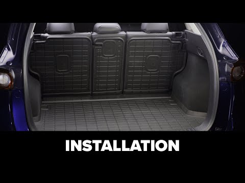 WeatherTech SeatBack CargoLiner HP: Installation