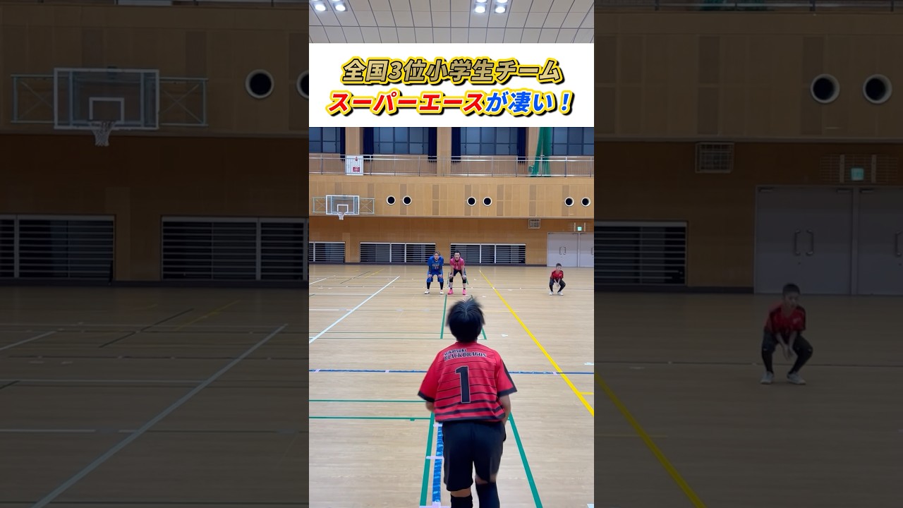 【驚愕】ドッジボール全国3位の最強小学位vs日本代表の勝負が凄い‼︎