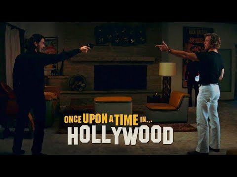 Once Upon a time in Hollywood (2019) | Brad Pitt and Brandy vs. Hippies Scene