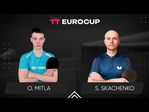 15:30 Oleksii Mitla -  Serhii Skachenko 16.11.2023 TT Euro.Cup Ukraine Master. TABLE 4