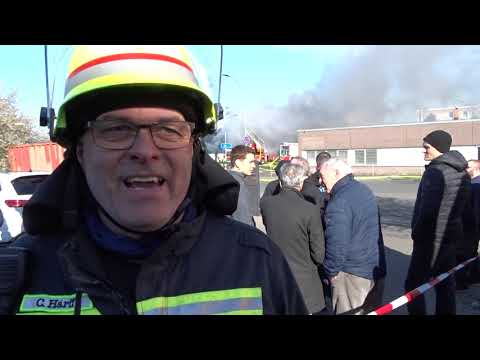 03.03.2023 Grossbrand bei der Firma Stalu Design in Rosbach v  d  Höhe