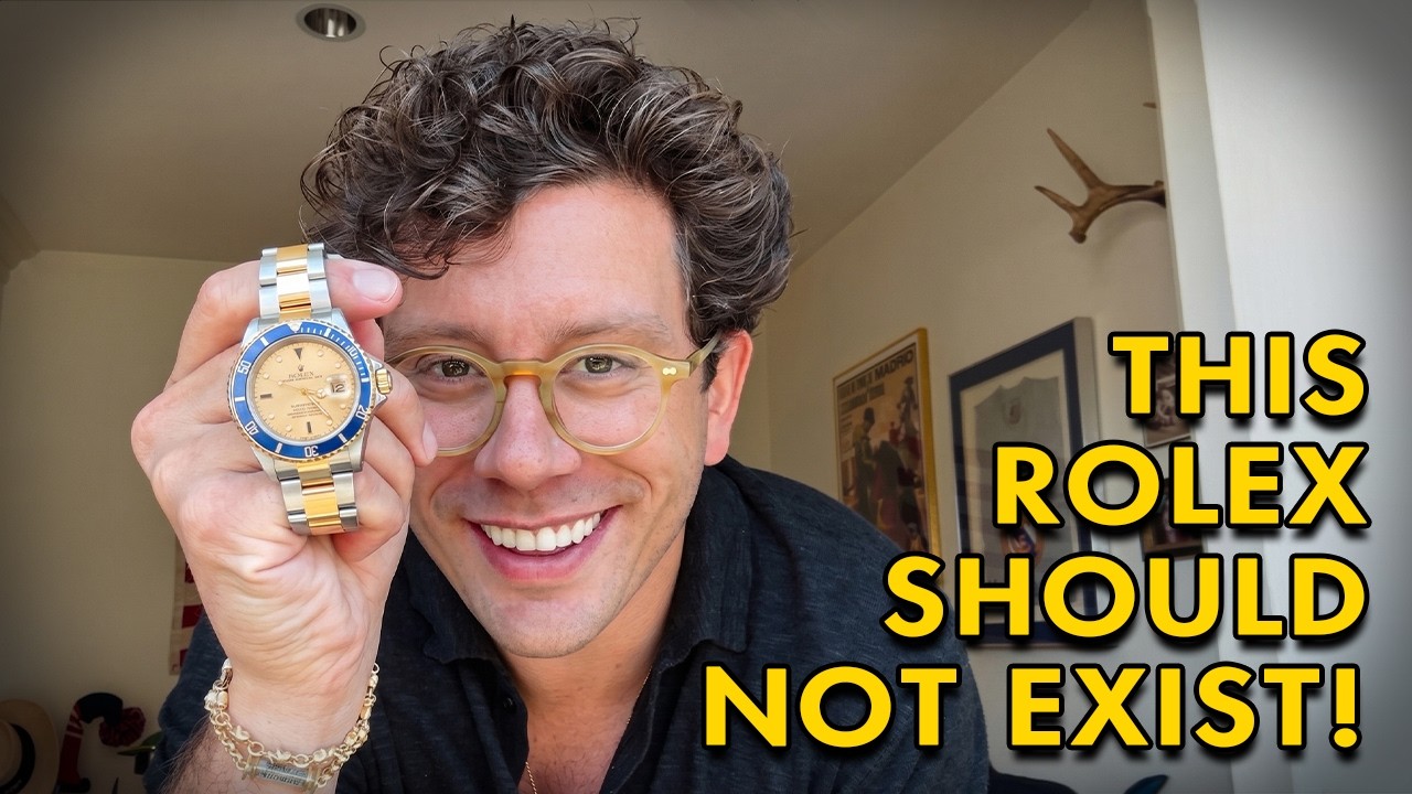 Rolex Submariner with an unexpected configuration challenging brand norms