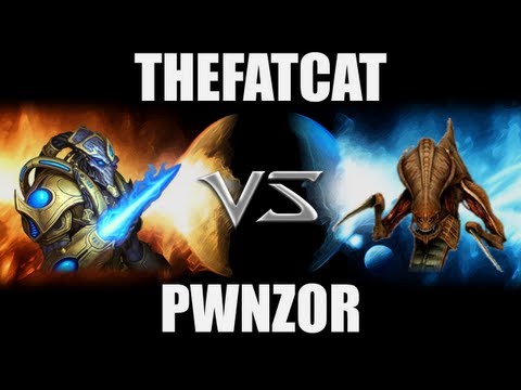 theFATcat (P) vs PWNZOR (Z) -- Starcraft 2 [LAGTV]