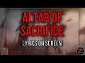 Slayer - Altar Of Sacrifice (Lyrics on Screen Video 🎤🎶🎸🥁)