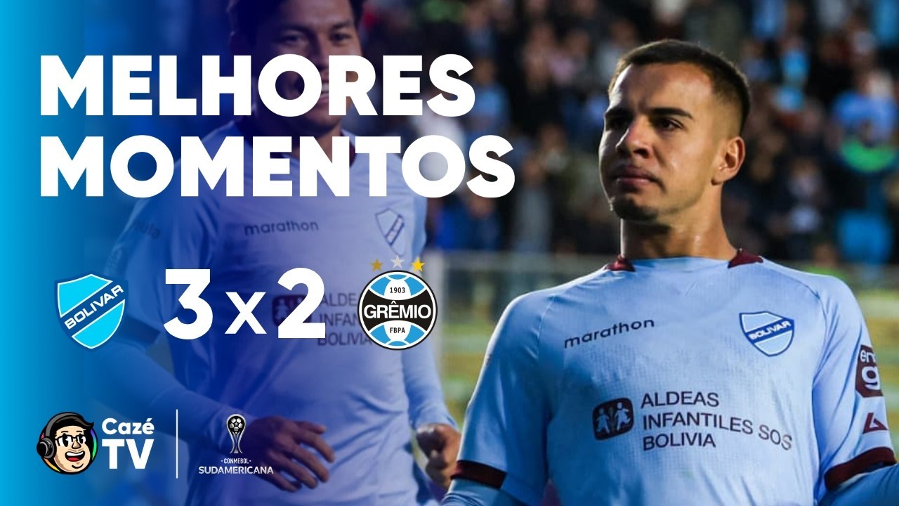 MELHORES MOMENTOS: BOLÍVAR 3 X 2 GRÊMIO | CONMEBOL SULAMERICANA 26 | PLAYOFFS