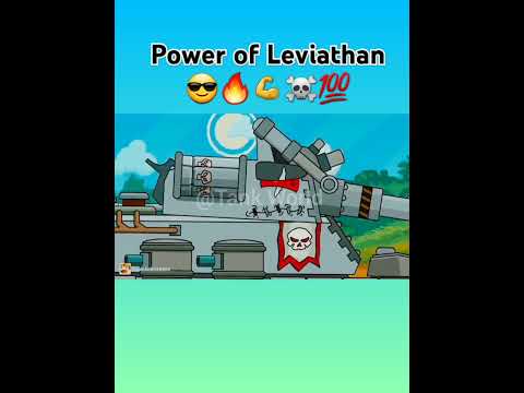 Power of Leviathan 😎🔥💪☠💯#homeanimation #tank_cartoon #edit #shorts