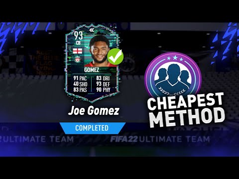 93 Flashback Joe Gomez SBC!🔥 (Cheapest Method) - FIFA22 ULTIMATE TEAM