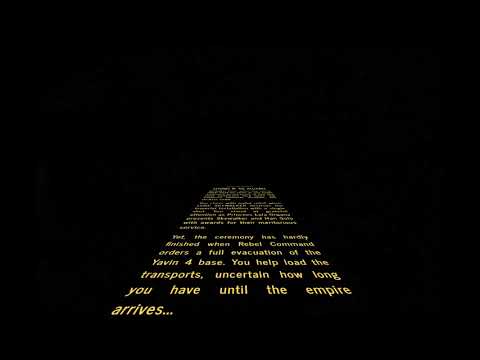 Star Wars: Imperial Assault: Legends of the Alliance opening crawl