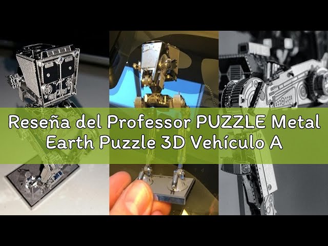 Vídeo relacionado con Metal Earth Puzzle 3D Torre Orthanc. Rompecabezas de Metal de El señor de los Anillos. Maquetas para Construir para Adultos Nivel Moderado de 4 x 3.5 x 22.3 CM