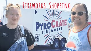 Firework Shopping for the Annual Family Fireworks Display with Mitch from @MJBFireworks
