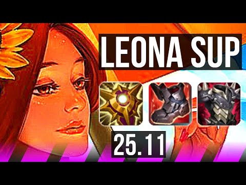 LEONA & Senna vs YUUMI & Tristana (SUP) | 17k DMG | KR Diamond | 25.11