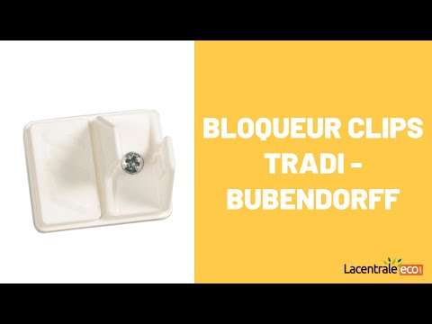 Bloqueur clips TRADI - Bubendorff