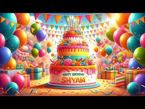 Happy Birthday Shyam! 🎉 Celebrate your special day in Style!!!