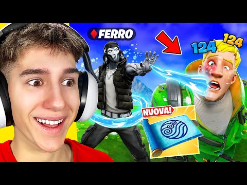 DEVASTO con il NUOVO POTERE dell'acqua di AVATAR su Fortnite!!