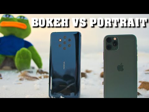 iPhone 11 Pro vs. Nokia 9 - PORTRAIT mode comparison